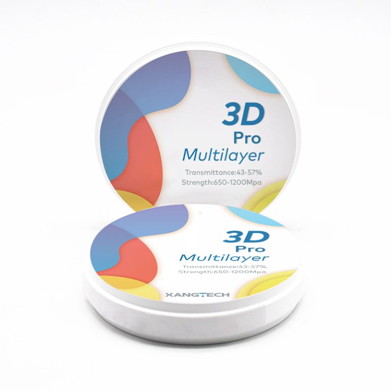 3d pro multilayer zirconia block