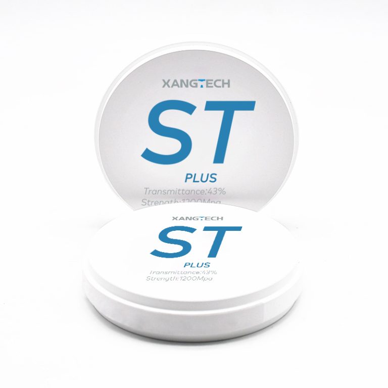 st plus white zirconia block